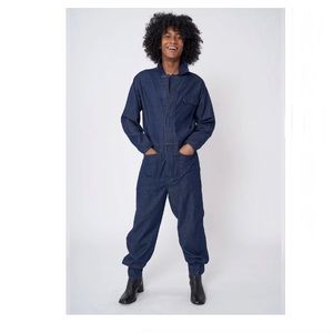 Oak & Acorn SIGNATURE REBELLE Coverall - Rinse - M - NWT